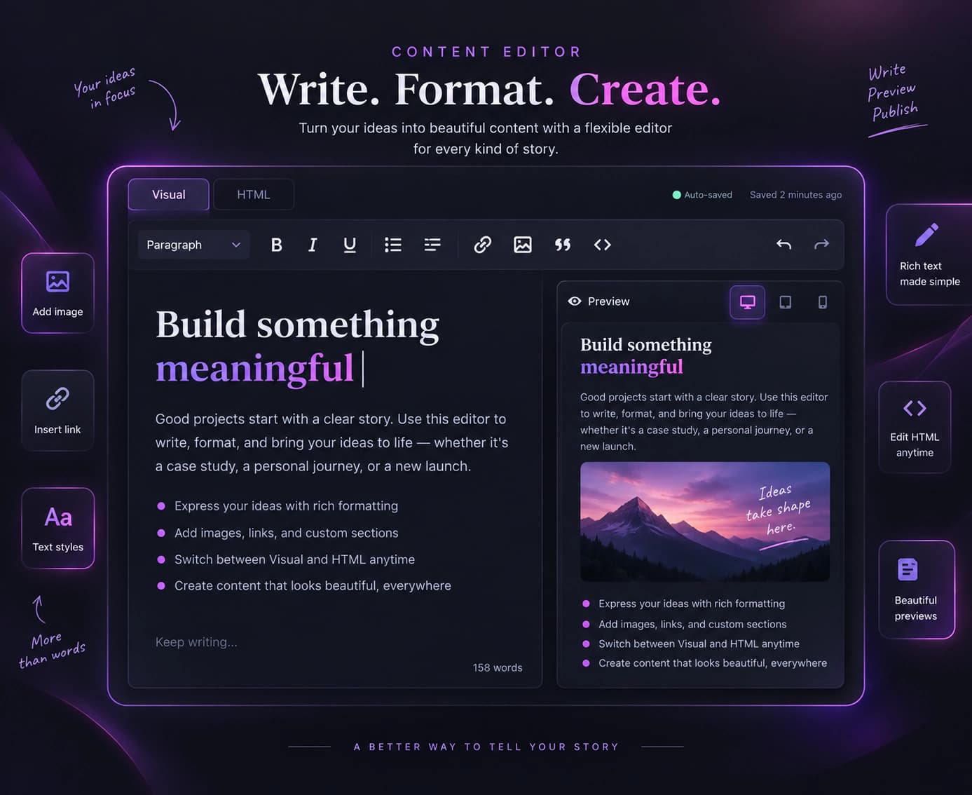 Content editor